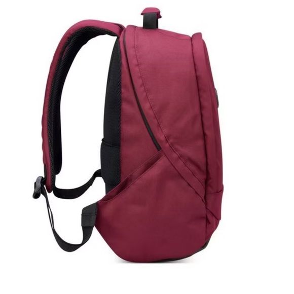 Delsey Securban 15.6 in. Laptop Backpack in Burgundy - NWT! - Picture 2 of 8